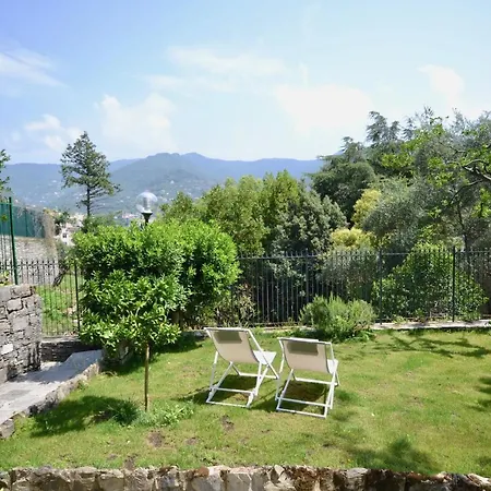 Appartement Casa Riva - Giardino E Posto Auto Privato A Pochi Minuti Dalle Spiagge - 4 Posti Letto Rapallo