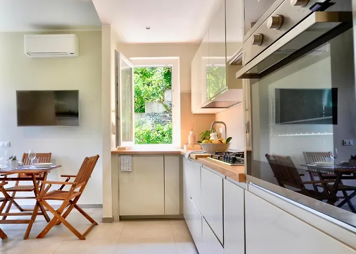 Appartement Casa Riva - Giardino E Posto Auto Privato A Pochi Minuti Dalle Spiagge - 4 Posti Letto Rapallo